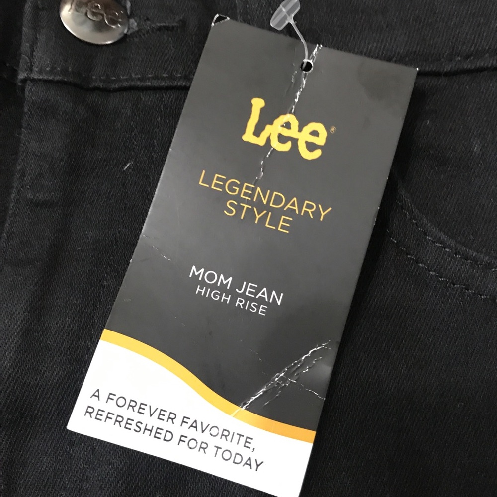 Lee High Rise Mom Jeans Black 🚨 - Picture 7 of 16